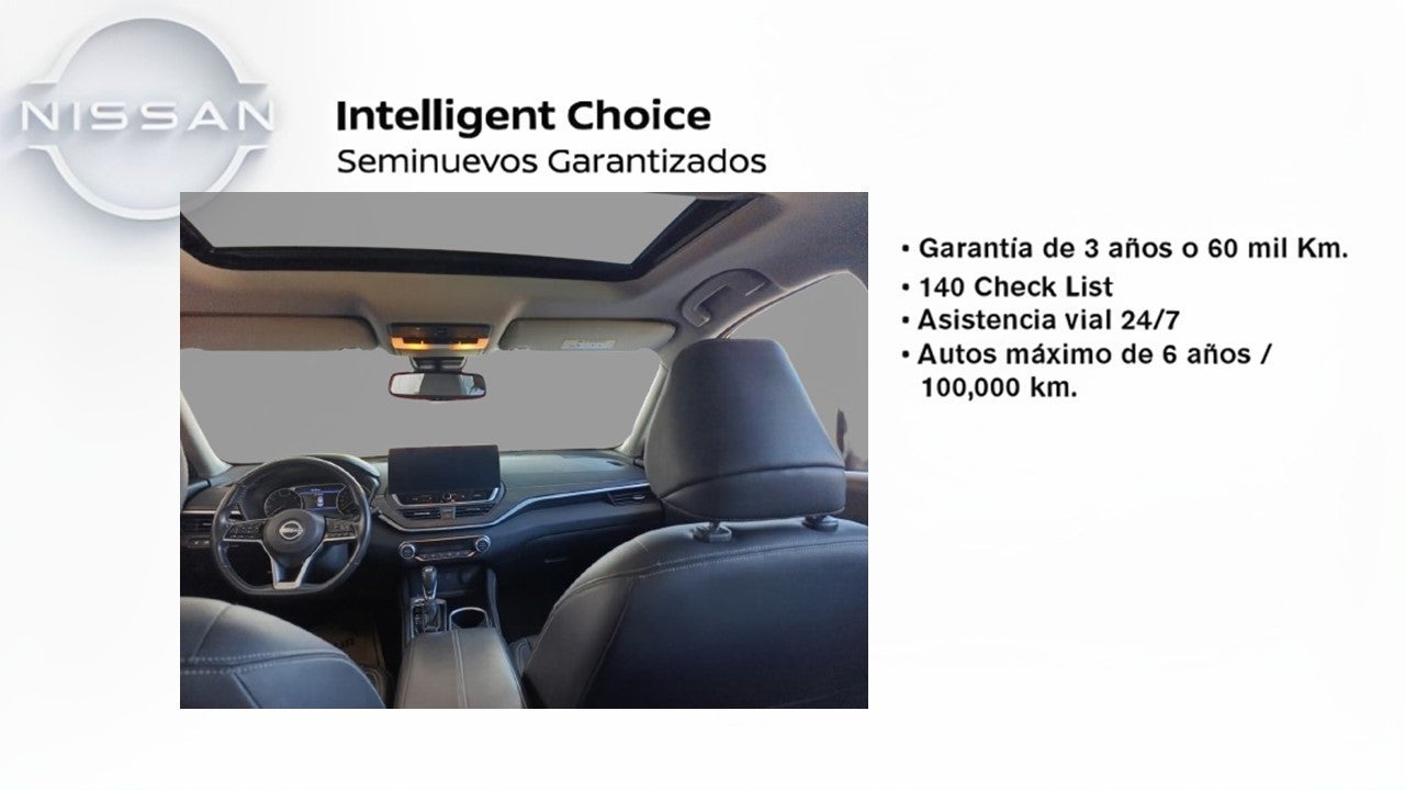 2023 Nissan Altima ADVANCE, L4, 2.5L, 182 CP, 4 PUERTAS, AUT