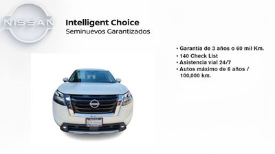 2023 Nissan Pathfinder EXCLUSIVE V6 3.5L 270 CP 5 PUERTAS AUT PIEL BA AA