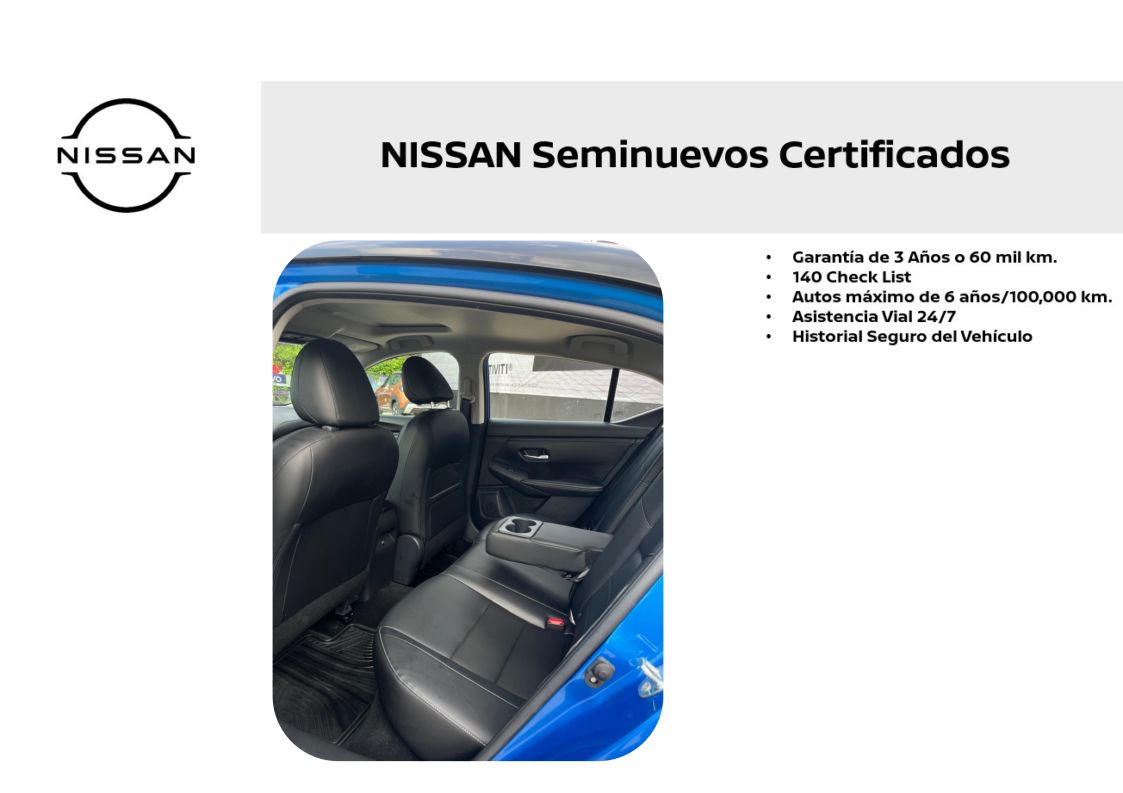2025 Nissan Sentra SR PLATINUM BI TONO CVT L4 2.0L 145 CP 4 PUERTAS AUT BA AA