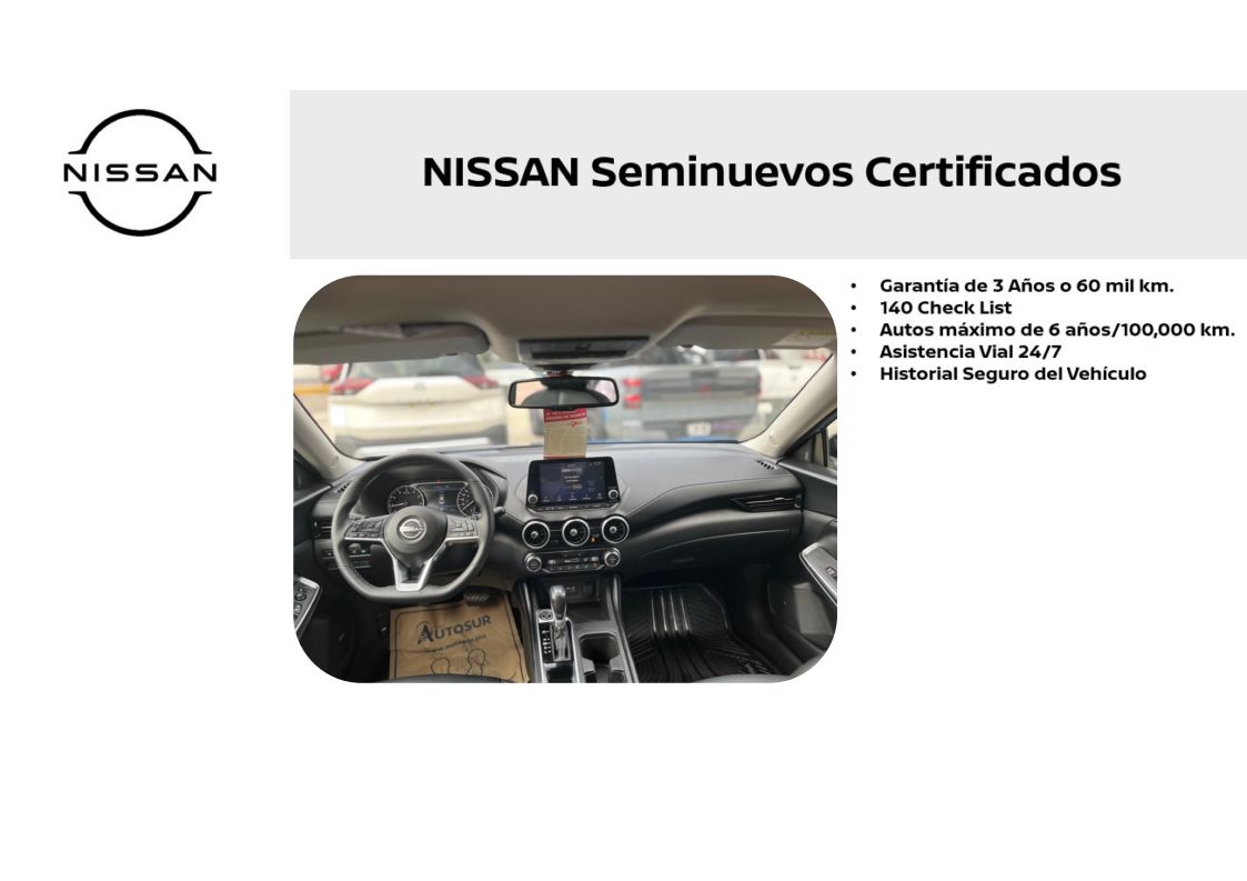 2025 Nissan Sentra SR PLATINUM BI TONO CVT L4 2.0L 145 CP 4 PUERTAS AUT BA AA