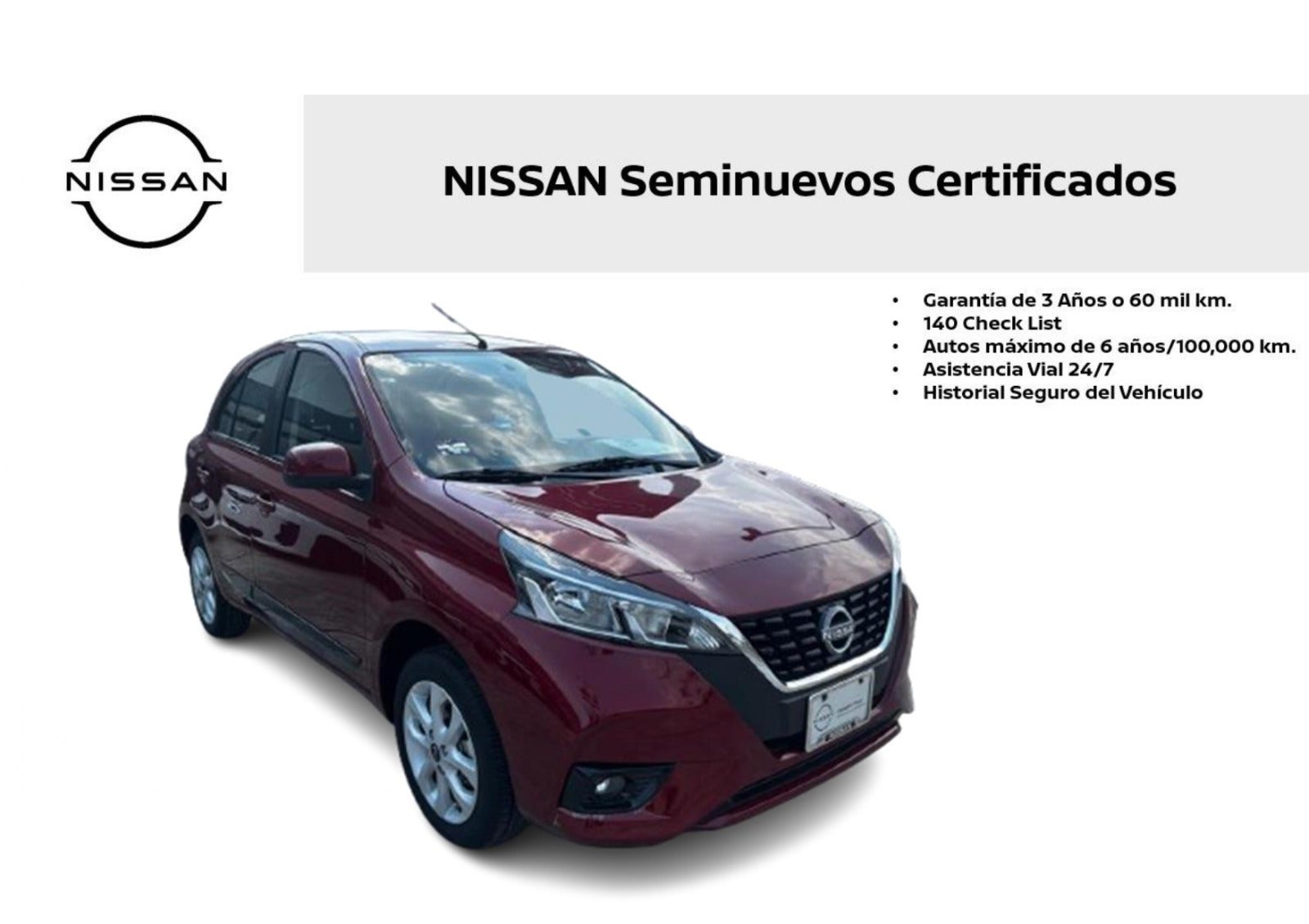 2025 Nissan March ADVANCE, L4, 1.6L, 106 CP, 5 PUERTAS, AUT