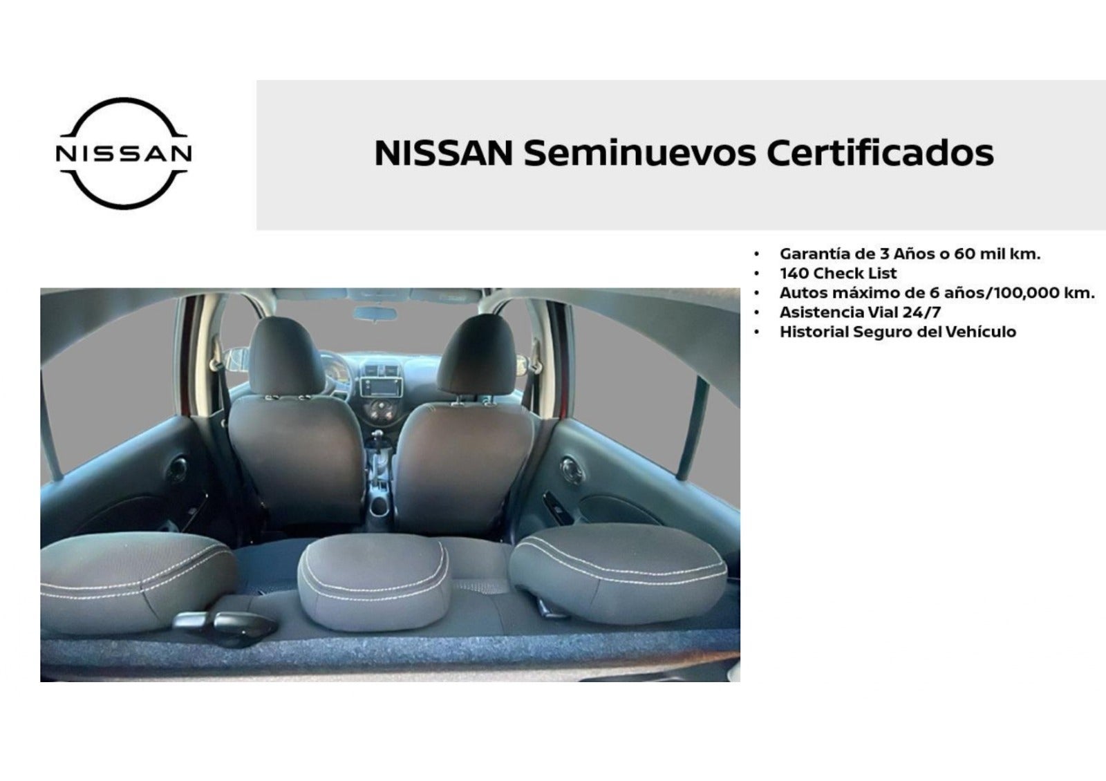 2025 Nissan March ADVANCE, L4, 1.6L, 106 CP, 5 PUERTAS, AUT