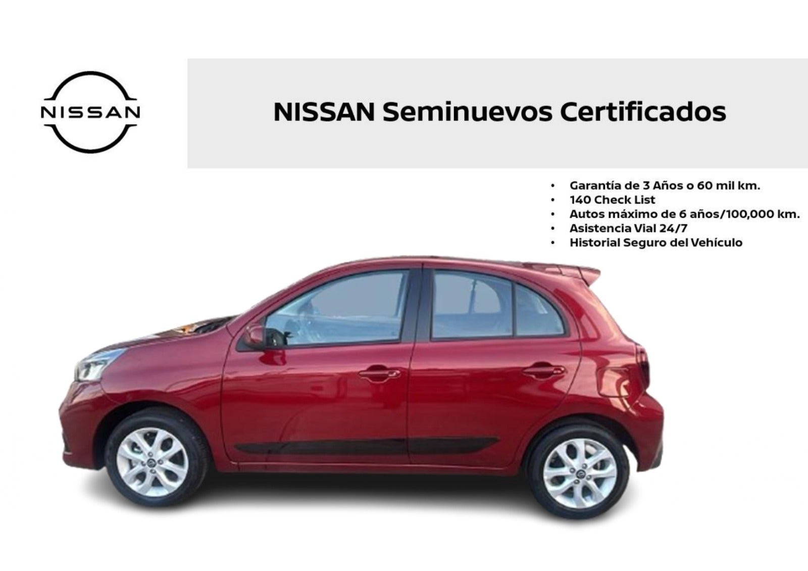 2025 Nissan March ADVANCE, L4, 1.6L, 106 CP, 5 PUERTAS, AUT