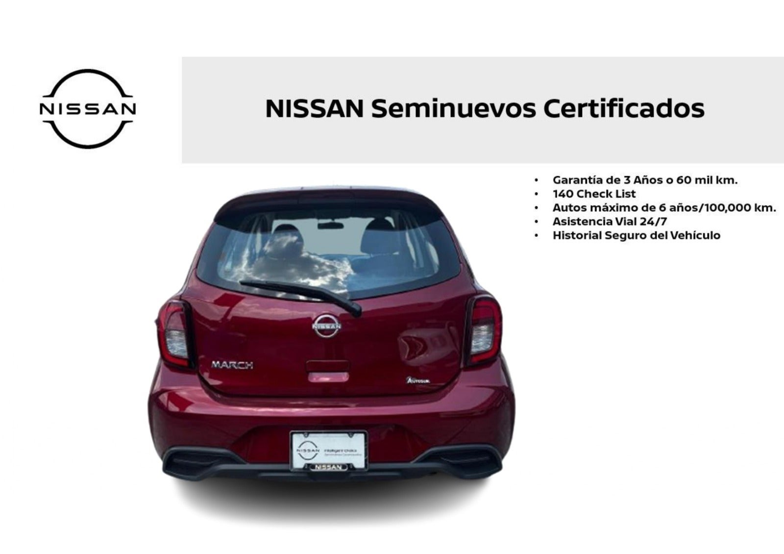 2025 Nissan March ADVANCE, L4, 1.6L, 106 CP, 5 PUERTAS, AUT